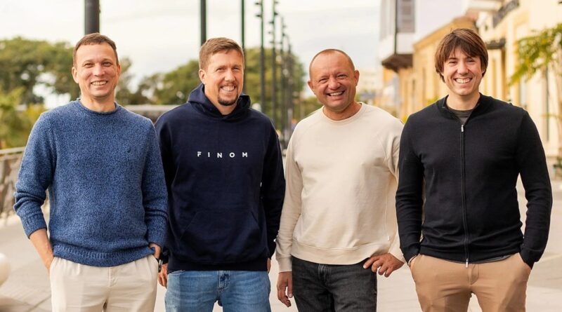 Finom founders: Andrey Petrov, Yakov Novikov, Oleg Laguta, Kos Stiskin.