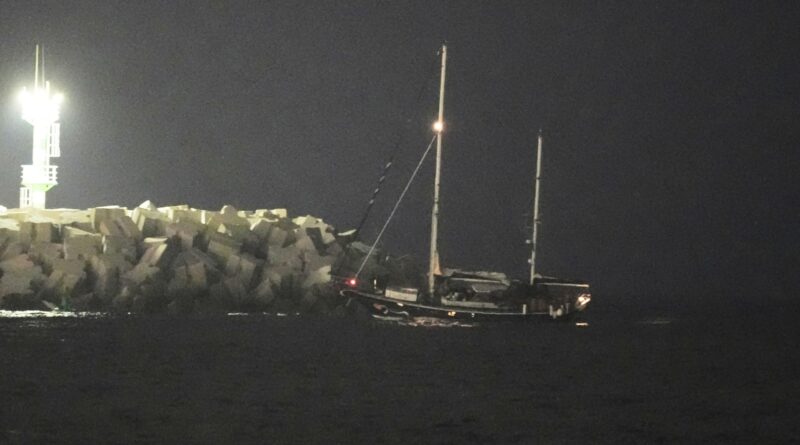 Seized Gaza aid boat Madleen carrying Greta Thunberg taken to Israeli port