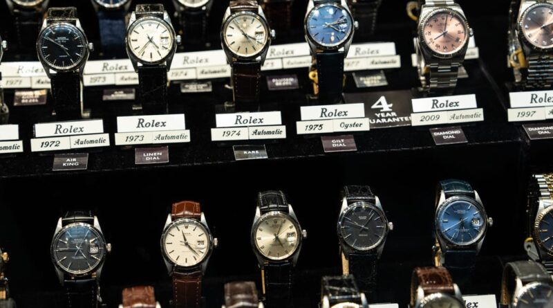 Selling pre-owned watches is like running a 'candy store' as Trump's tariffs loom
