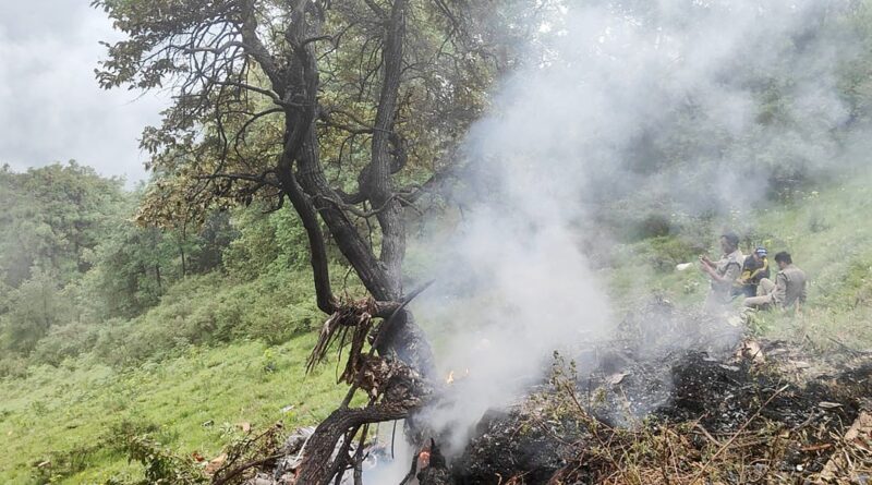 Seven killed in helicopter crash in India’s Uttarakhand state