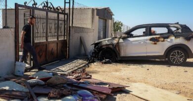 Six Israelis detained for attacking soldiers in West Bank: military