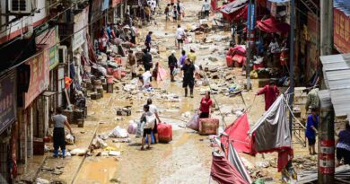 Six dead, thousands displaced as floods hit southwestern China