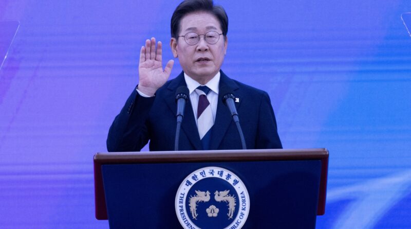 South Korea’s Lee promises to ‘heal wounds’ in first address as president
