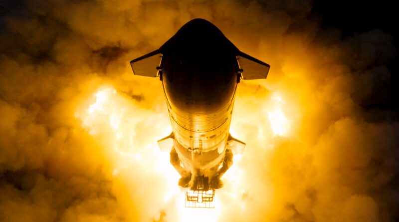 Starship static fire