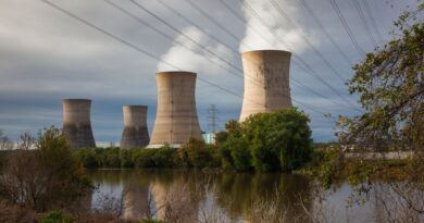Three Mile Island Nuclear power generating station.