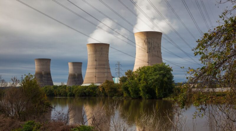 Three Mile Island Nuclear power generating station.