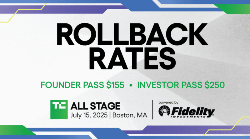 TechCrunch All Stage Rollback Rates