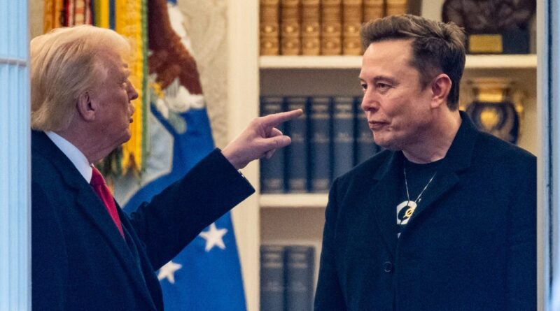 The Trump-Musk feud is painfully awkward for the GOP