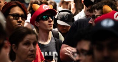 The midnight launch event is back: Photos show lines around the world for the Nintendo Switch 2