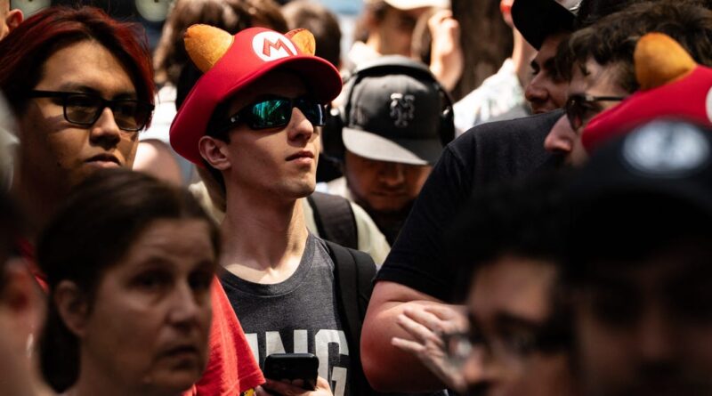 The midnight launch event is back: Photos show lines around the world for the Nintendo Switch 2