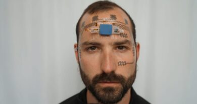 The next wearable tech could be a face 'tattoo' that measures mental stress