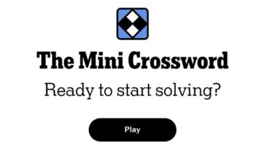 Today’s NYT Mini Crossword Clues And Answers For Saturday, June 14th