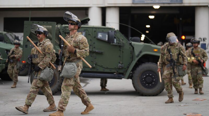 Trump-deployed National Guard arrives in LA to crush immigration protests