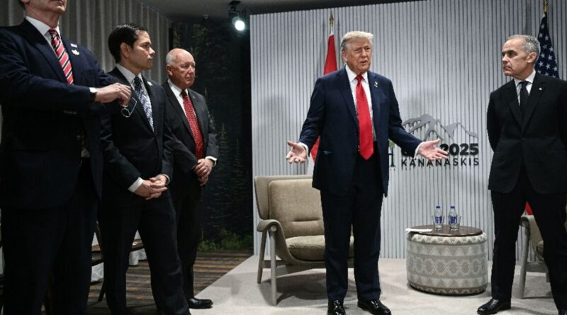 Trump urges Iran to talk as G7 looks for common ground