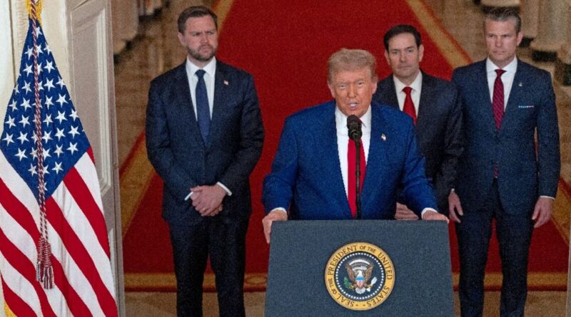 Trump wants quick win in Iran, but goal remains elusive