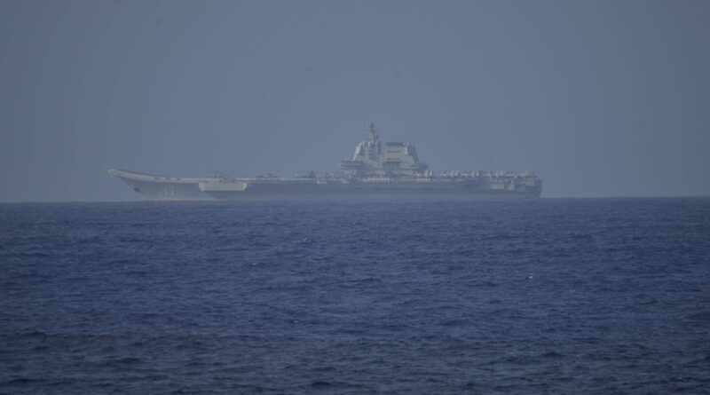 Two Chinese aircraft carriers seen in Pacific for first time, Japan says
