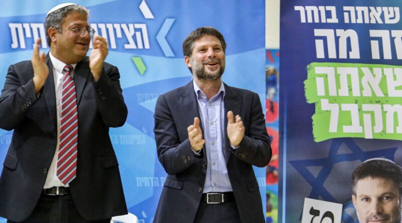 UK, Australia, Canada sanction Israel’s Ben-Gvir, Smotrich for inciting violence