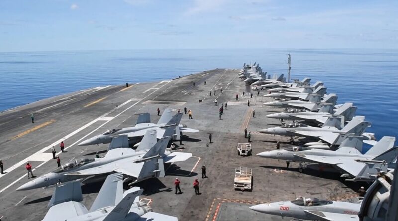 US warship reported heading toward Mideast as Iran, Israel fight