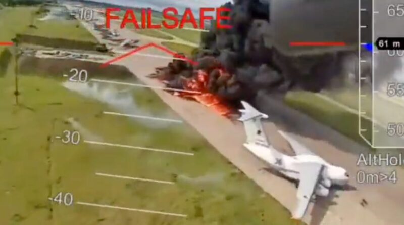 Ukraine says the drones that hit Russian aircraft used AI to find and strike their targets when they lost signal