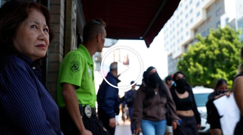 Video: In L.A.’s Little Tokyo, Protests Draw Sympathy and Frustration