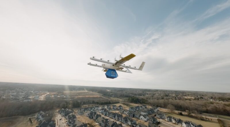 Wing Walmart delivery drones