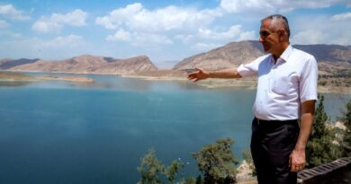 Water levels plummet at drought-hit Iraqi reservoir