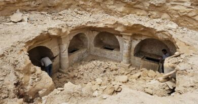 What to know about 1,500-year-old Byzantine tomb uncovered in Syria