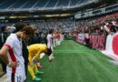 Urawa Red Diamonds players acknowledge their supporters at the end of the FIFA Club World Cup 2025 Group E football match between Italy's Inter Milan and Japan's Urawa Red Diamonds at the Lumen Field stadium in Seattle on June 21, 2025. (Photo by Pablo PORCIUNCULA / AFP)
