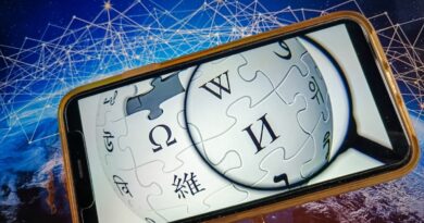 Illustration of the Wikipedia website application