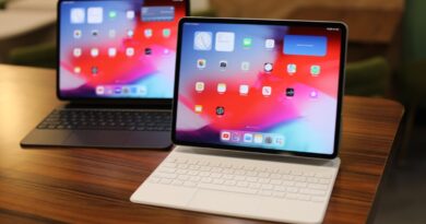 Apple iPad Pro M4 iPad Air M2 side by side