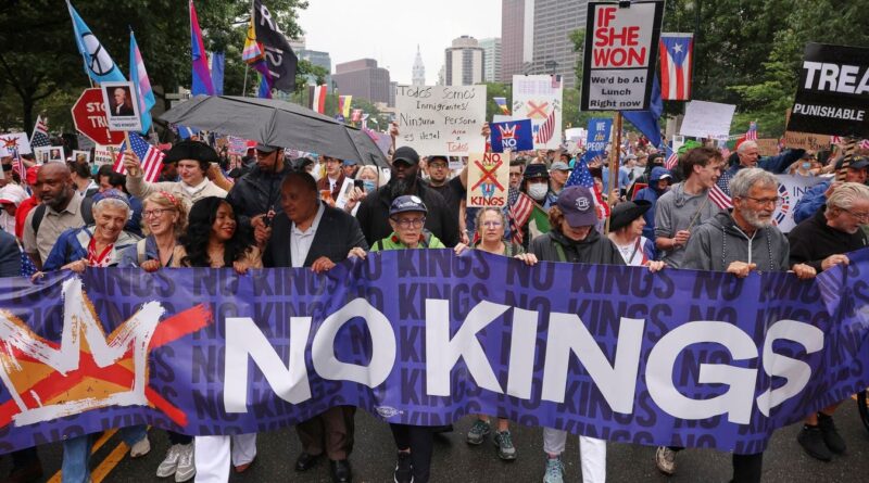 ‘No Kings’ Protests Draw Millions (Live Photo Updates)