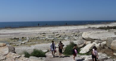 ‘The Caspian Sea is shrinking. It is visible with the naked eye’