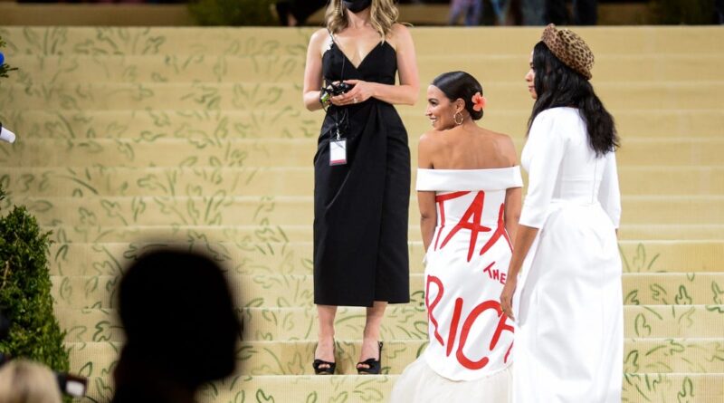 AOC's on the hook for $2983.28 after the House Ethics panel closed its probe into her Met Gala appearance