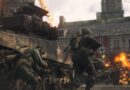 A promotional image for Activision's Call of Duty: WWII video game.