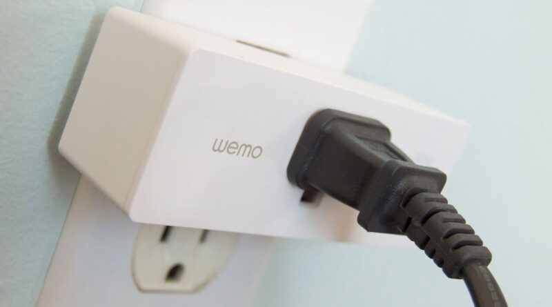 Wemo smart outlet