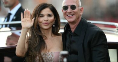 Jeff Bezos and Lauren Sanchez in Venice