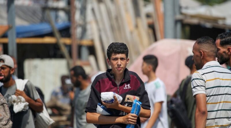Britain leads calls for airdrops as Gaza hunger crisis deepens