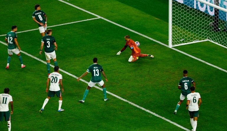 Palmeiras' Weverton scores Chelsea's second with an own goal