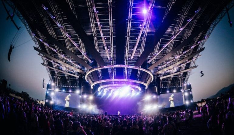INDIO, CALIFORNIA - APRIL 15: Diljit Dosanjh performs at the Sahara tent during the 2023 Coachella Valley Music and Arts Festival on April 15, 2023 in Indio, California. Matt Winkelmeyer/Getty Images for Coachella/AFP (Photo by Matt Winkelmeyer / GETTY IMAGES NORTH AMERICA / Getty Images via AFP)