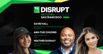 TechCrunch Disrupt 2025 Anh-Tho Chuon, David Hall, and Heather Doshay