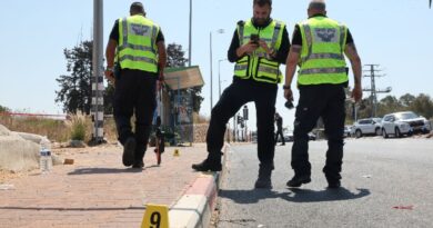 Eight injured in suspected car-ramming attack in Israel