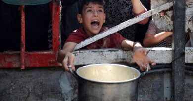 Famine is 'playing out' in Gaza, warns global hunger monitor