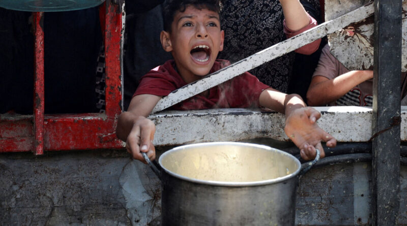 Famine is 'playing out' in Gaza, warns global hunger monitor