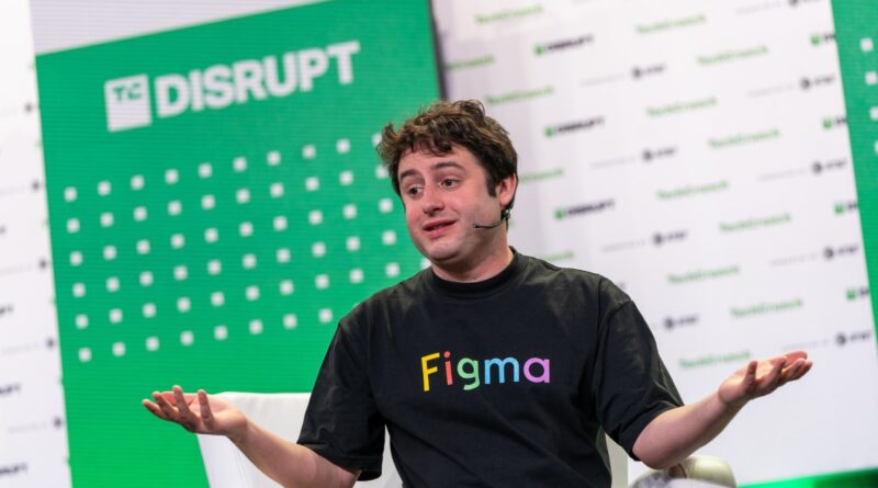 Dylan Field, CEO at Figma on the TechCrunch Disrupt stage in San Francisco on October 20, 2022. Image Credit: Haje Kamps / TechCrunch
