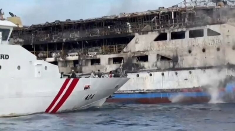 Fire on Indonesia ferry kills three, over 500 passengers jump to safety