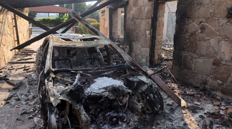Firefighters struggle to contain wildfires in Turkey and Cyprus amid heatwave