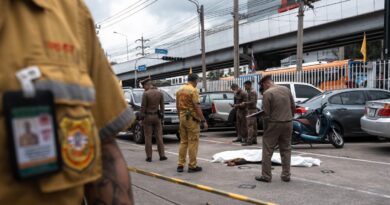 Five people killed in shooting at market in Thailand’s Bangkok