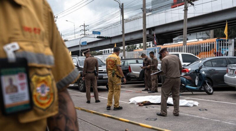 Five people killed in shooting at market in Thailand’s Bangkok
