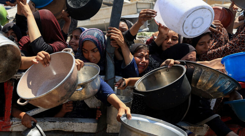 Four Gaza children starve to death in deepening hunger crisis, medics say