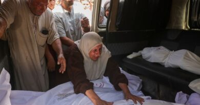 Gaza civil defence says Israeli strikes kill seven